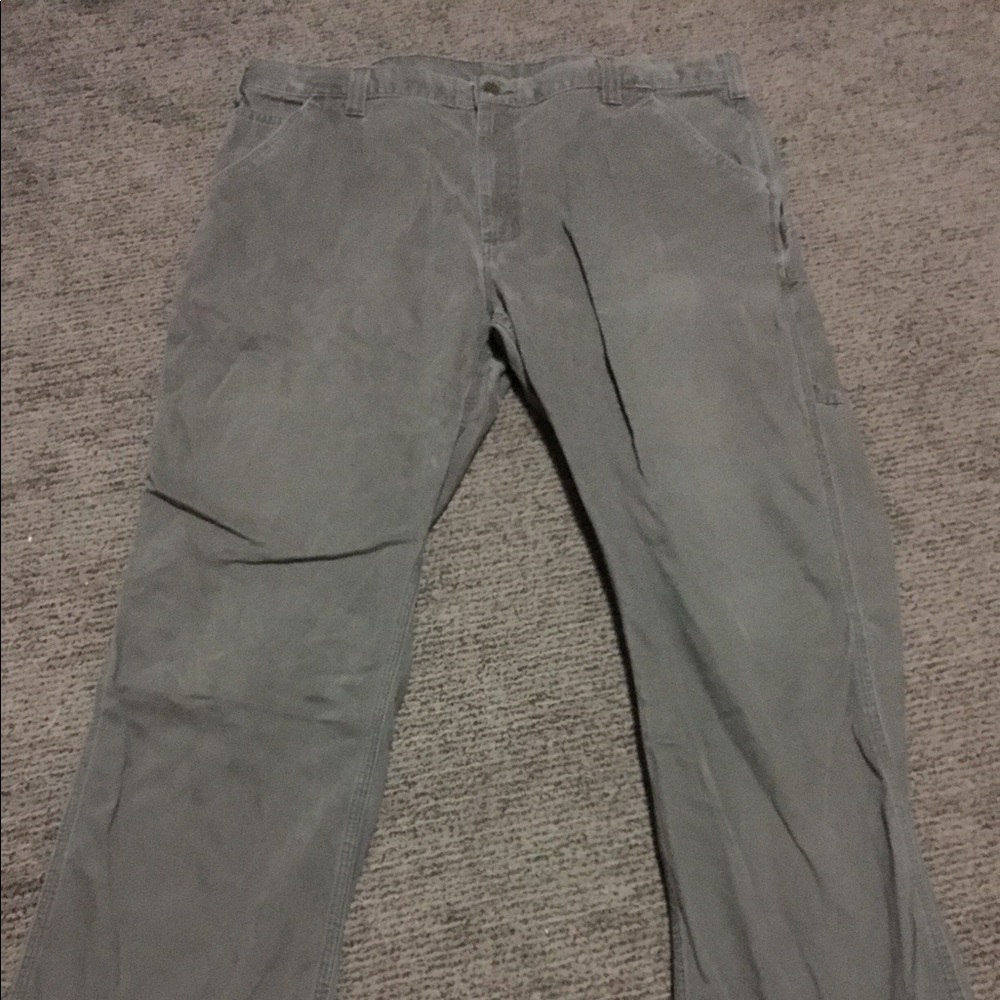Men’s Carhartt Straight Fit Grey Jeans